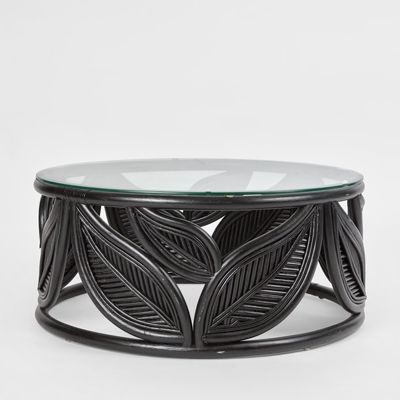 Seville Leaf Table Black