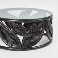 Seville Leaf Table Black