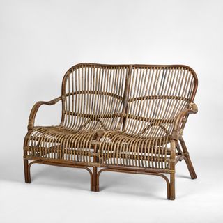 Seville Rattan Two Seater Antique -Outdoor Undercover