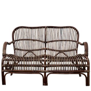 Seville Rattan Two Seater Antique