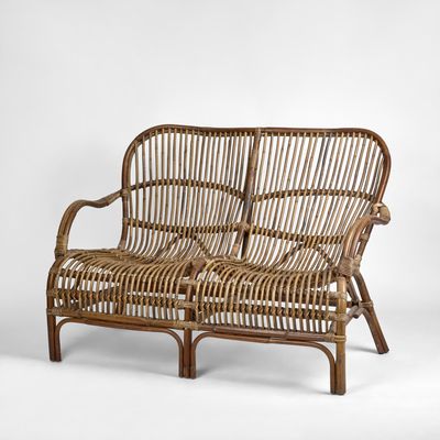 Seville Rattan Two Seater Antique -Outdoor Undercover