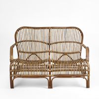 Seville Rattan Two Seater Antique -Outdoor Undercover