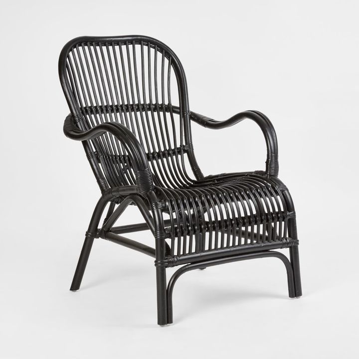 Seville Rattan Armchair Black -Outdoor Undercover