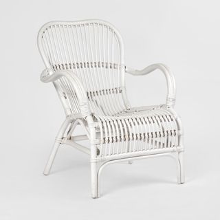 Seville Rattan Armchair White -Outdoor Undercover