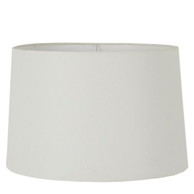 Linen Drum Lamp Shade XXL Ivory