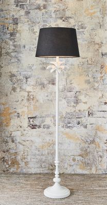 Casablanca Floor Lamp Base White