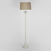 Casablanca Floor Lamp Base White