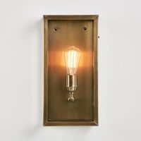 Goodman Outdoor Wall Light Ant Brass