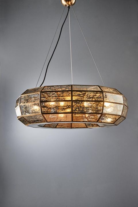 Victoria Ceiling Pendant Small Antique Brass