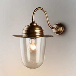 Stanmore Outdoor Wall Light Antique Brass