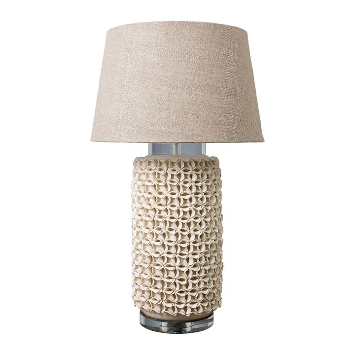 Newland Ceramic Table Lamp Base Cream