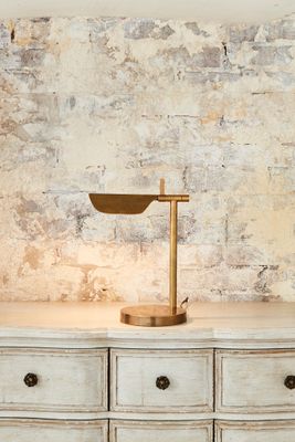 Antigua Desk Lamp Antique Brass