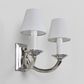 Elysee Wall Light Base Antique Silver