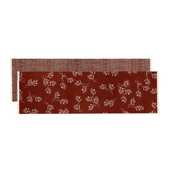 Olive Grove & Cotswold Table Runner Terracotta