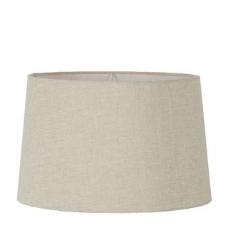 Linen Drum Lamp Shade XL Light Natural