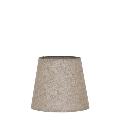 Linen Taper Lamp Shade XXS Dark Natural