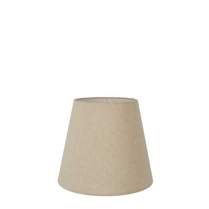 Linen Taper Lamp Shade XXS Dark Natural