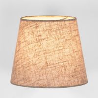 Linen Taper Lamp Shade XXS Dark Natural