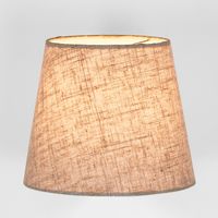 Linen Taper Lamp Shade XXS Dark Natural