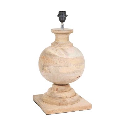 Coach Table Lamp Base Natural