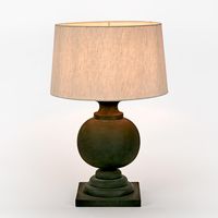 Coach Table Lamp Base Black- Base Only