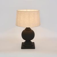 Coach Table Lamp Base Black- Base Only