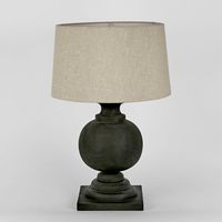 Coach Table Lamp Base Black