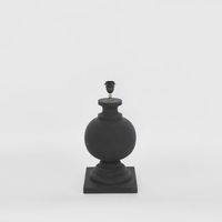 Coach Table Lamp Base Black- Base Only