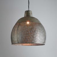 Riva Ceiling Pendant Large Zinc