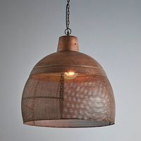 Riva Ceiling Pendant Large Antique Copper