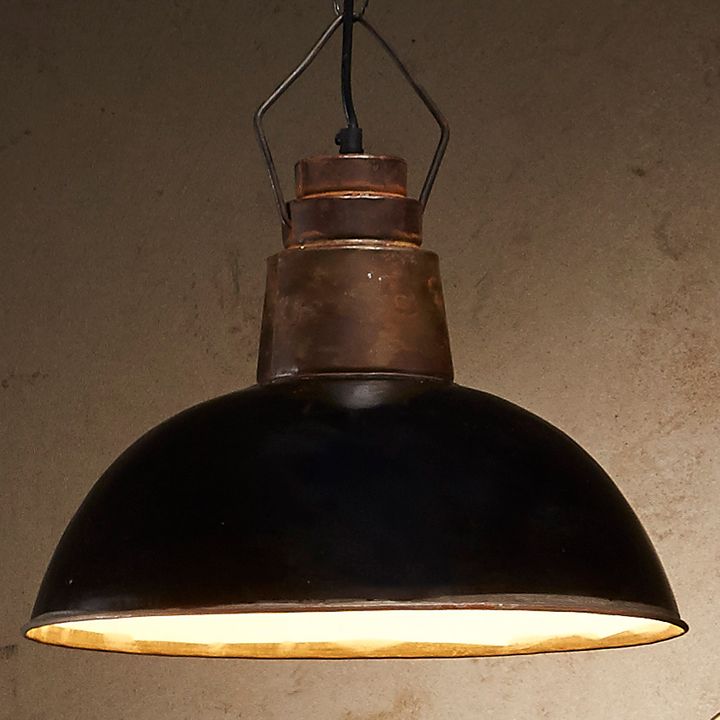 Napier Ceiling Pendant Old Black