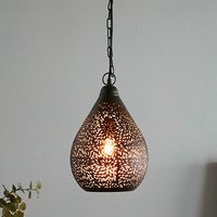 Aquarius Ceiling Pendant Small Black