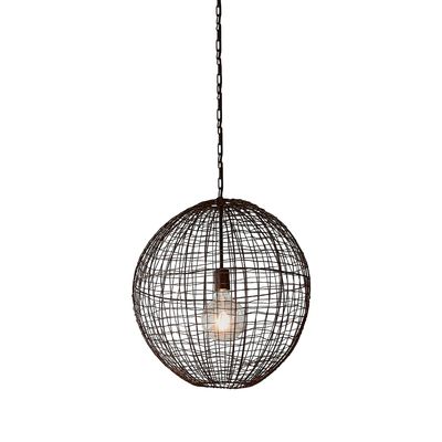 Cray Ball Ceiling Pendant Medium Antique Copper