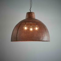 Riva Ceiling Pendant Extra Large Antique Copper