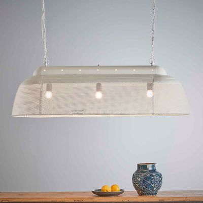 Riva Ceiling Pendant Long Matt White