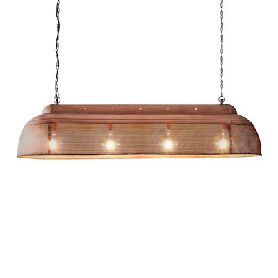 Riva Ceiling Pendant Extra Long Antique Copper