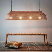 Riva Ceiling Pendant Extra Long Antique Copper