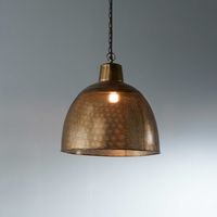 Riva Ceiling Pendant Small Antique Brass