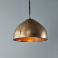 P51 Ceiling Pendant Small Antique Brass