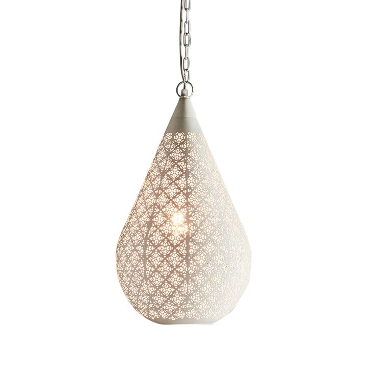 Europa Ceiling Pendant Medium White