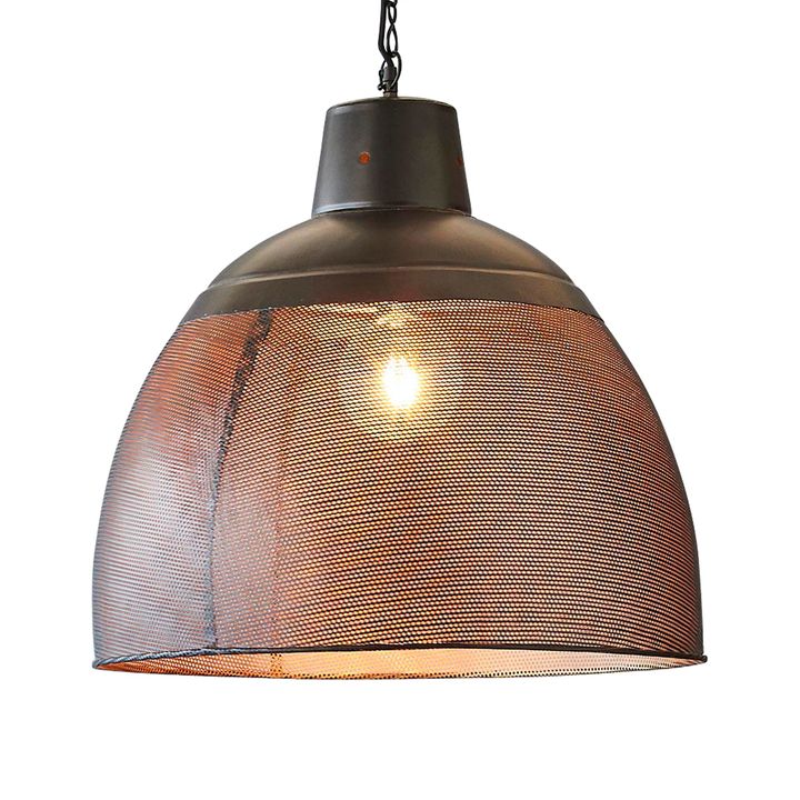 Riva Ceiling Pendant Large Black and Gold