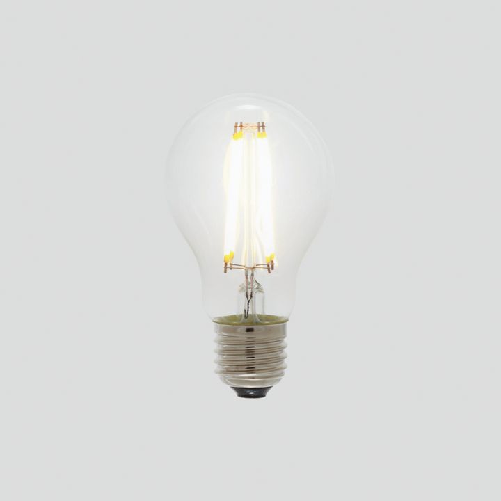 A60 LED Filament - Clear Glass - 6W E27 2200k