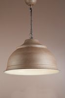 Brasserie Overhead Ceiling Pendant Large Rust