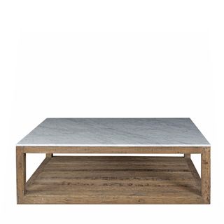 Denver Marble Coffee Table White