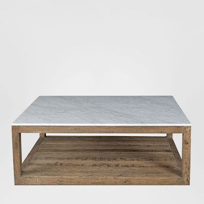 Denver Marble Coffee Table White