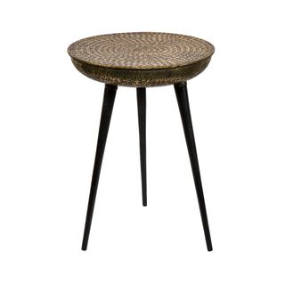 Nada Tripod Table Small Brass Antique