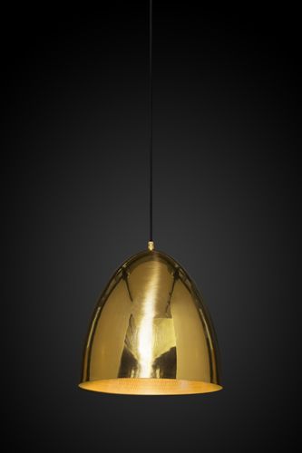 Egg Ceiling Pendant Brass