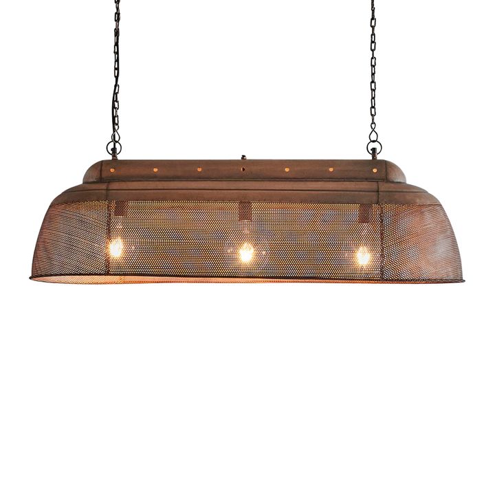 Riva Ceiling Pendant Long Antique Copper