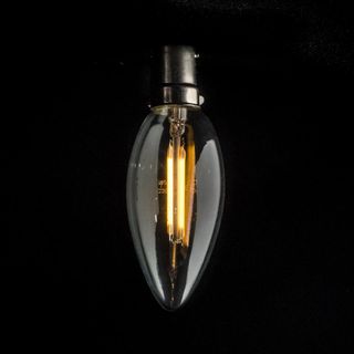 C35 Candle LED Filament - Clear Glass - 3W B15 2200k