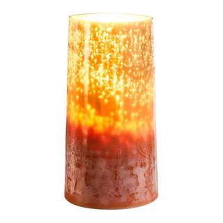 Nouveau - Blush - Tall Cylinder Art Glass Table Lamp